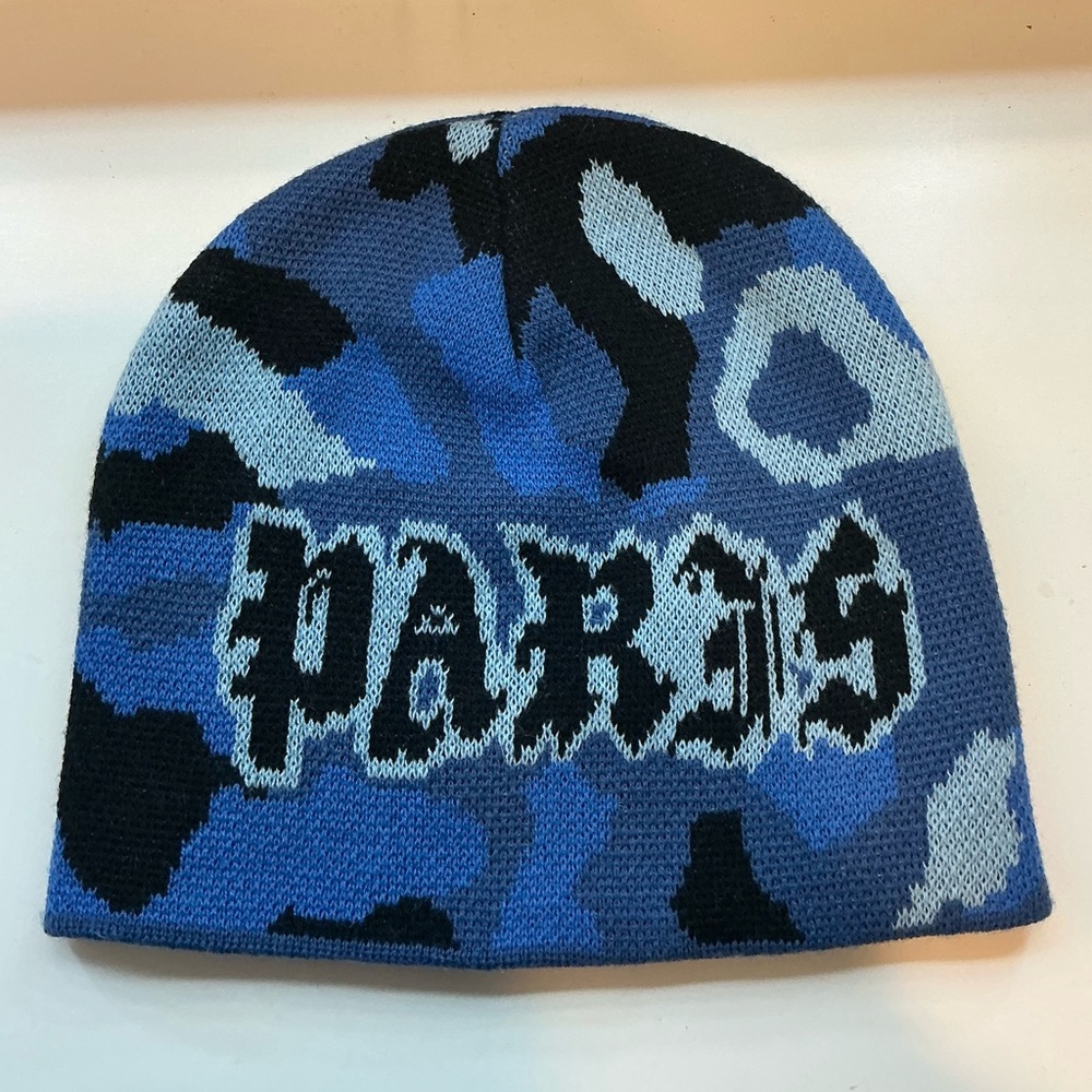 Supreme Paris Camo Beanie - Picture 2 of 5